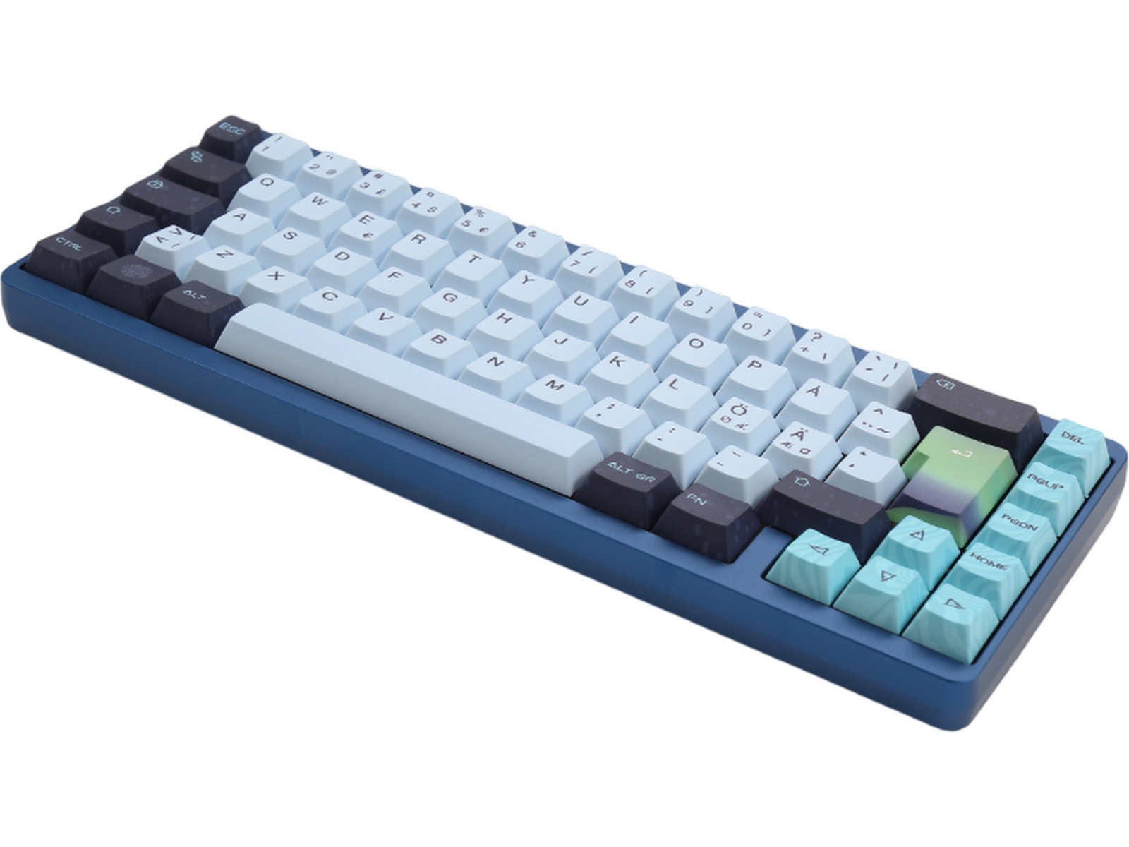 Varmilo Muse65 HE Aurora 65% gamingtastatur -B-Grade Demo tastatur