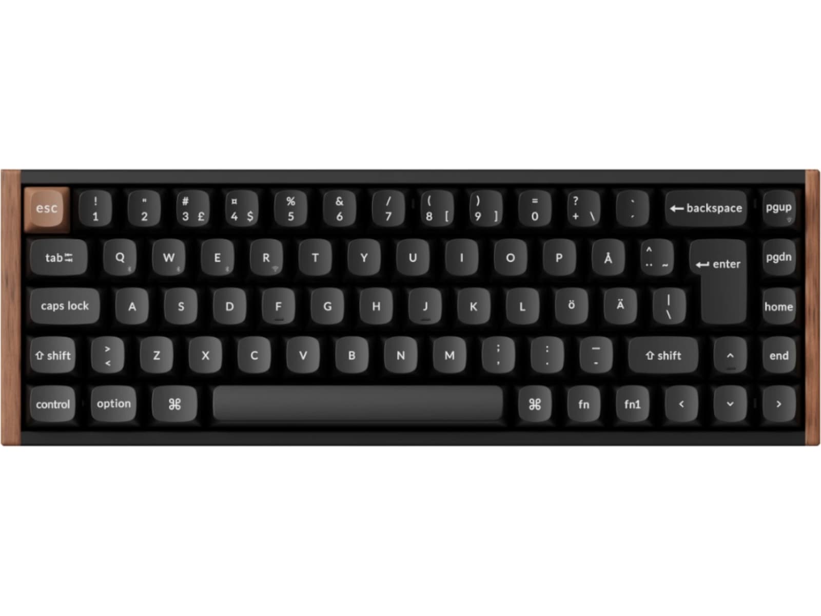 Keychron K6 HE SE Trådløst gamingtastatur (tre/sort) -B-Grade Demo tastatur