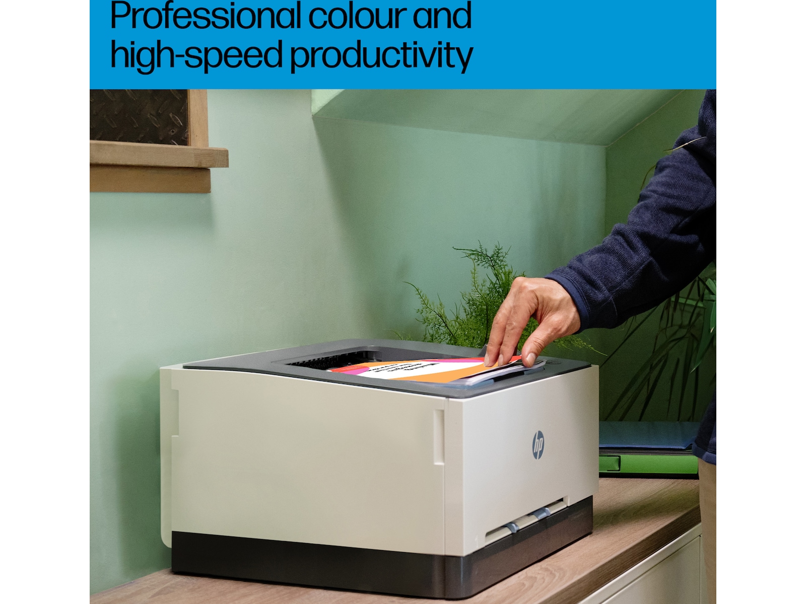 HP LaserJet Pro 3202dw laserskriver -B-Grade Demo skrivere
