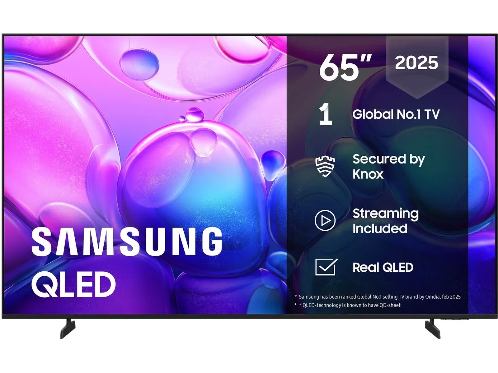 Samsung 65" Q6F QLED 4K smart-TV (2025) -B-Grade Demo TV/projektor