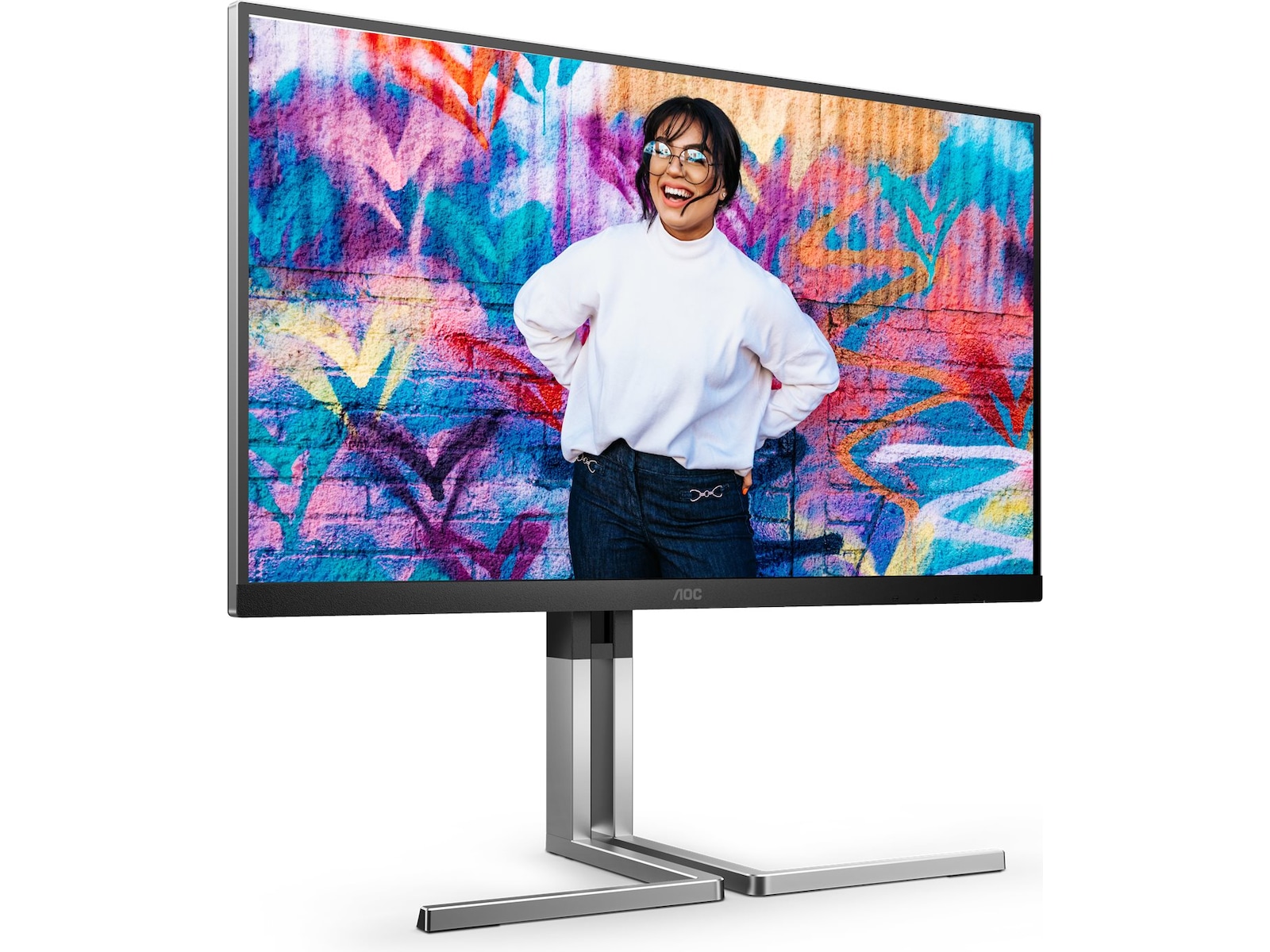 AOC 27" skjerm Graphic Pro Series Q27U3CV -B-Grade Demo skjermer