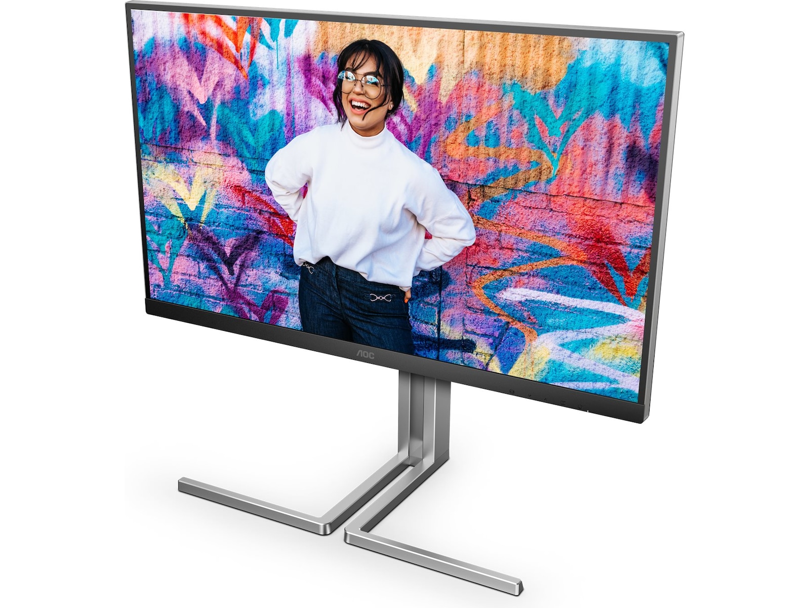 AOC 27" skjerm Graphic Pro Series Q27U3CV -B-Grade Demo skjermer