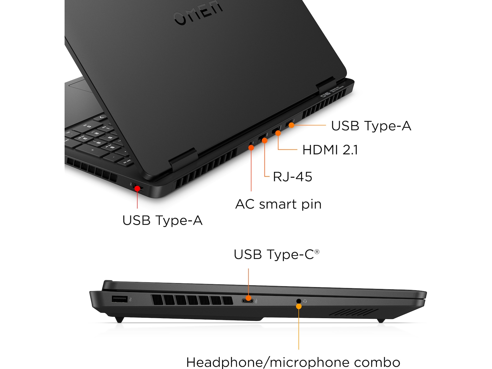 HP OMEN Gaming Laptop 16-ap0024no 16" 2K -B-Grade Demo bærbar PC