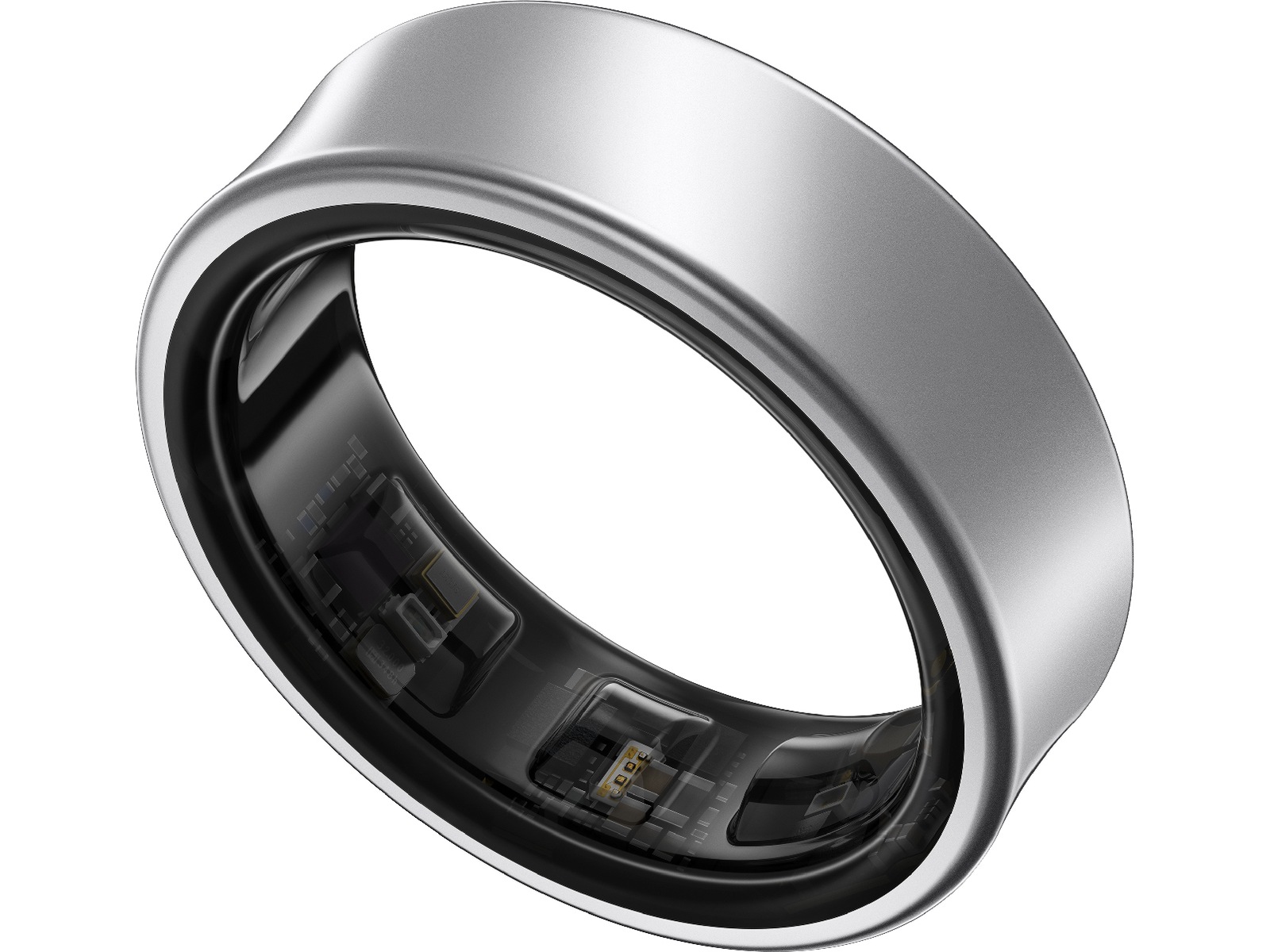 Samsung Galaxy Ring Smart Ring str. 8 (titanium silver) -B-Grade Demo tilbehør til mobiler & klokker