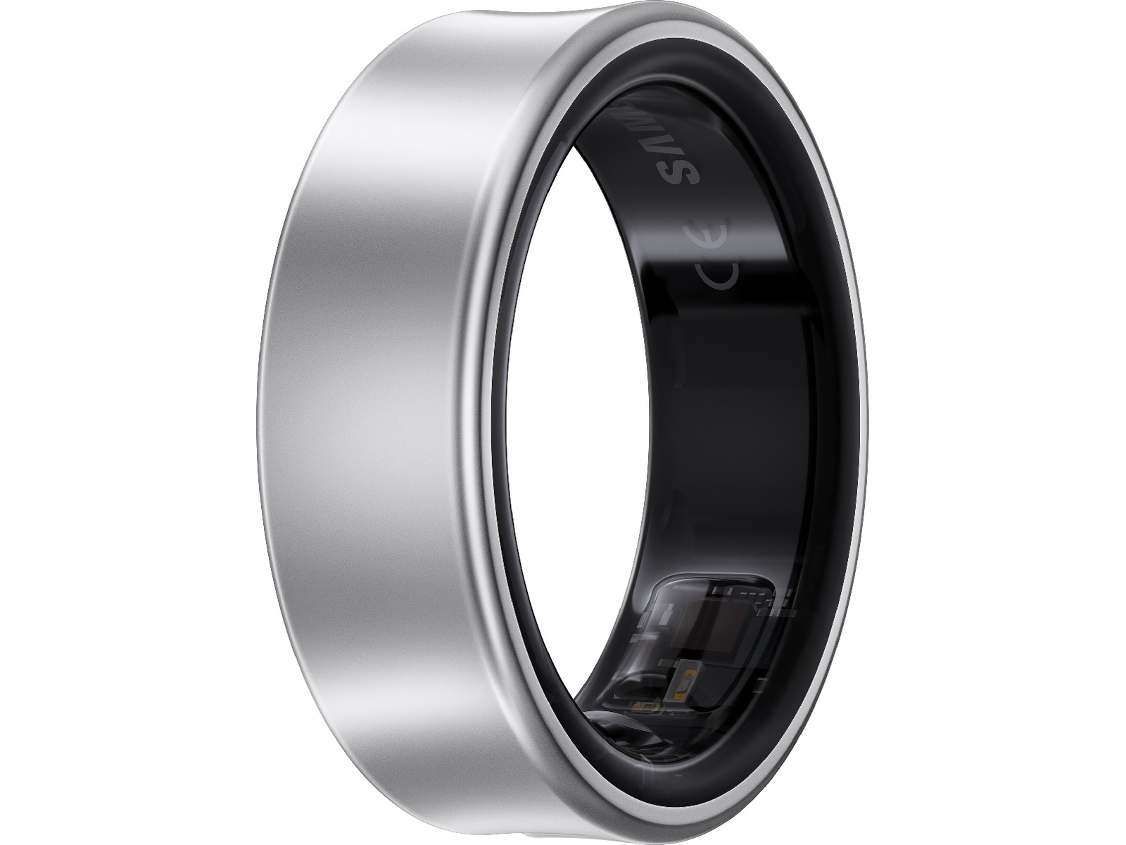 Samsung Galaxy Ring Smart Ring str. 8 (titanium silver) -B-Grade Demo tilbehør til mobiler & klokker