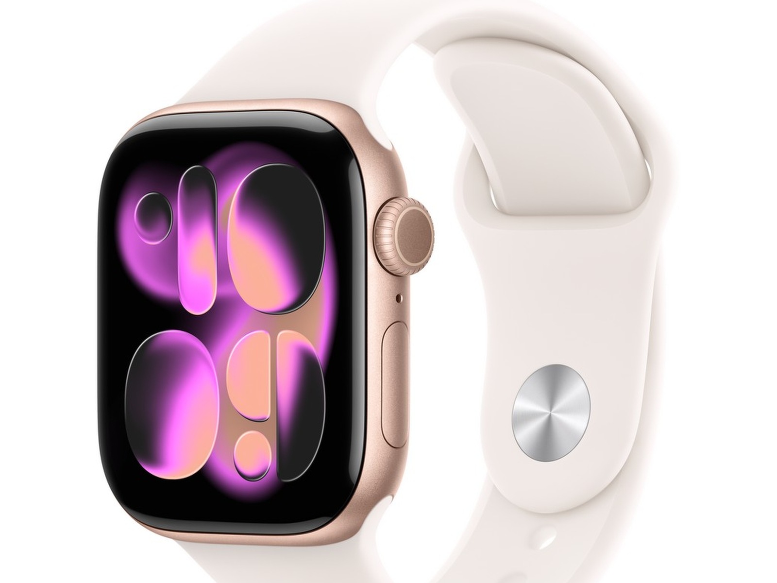 Apple Watch Series 11 GPS + LTE 42mm Aluminium (rosegull) -B-Grade Demo klokker