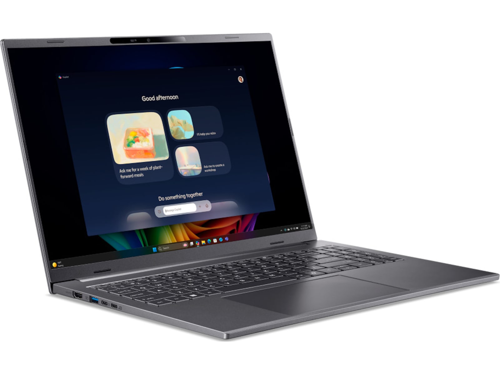 Acer Aspire 16 AI 16" WUXGA OLED Copilot+ PC -B-Grade Demo bærbar PC