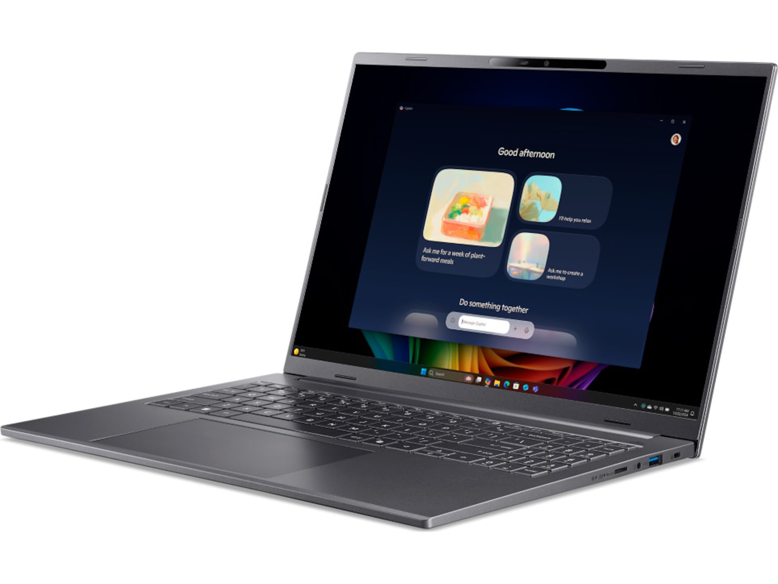 Acer Aspire 16 AI 16" WUXGA OLED Copilot+ PC -B-Grade Demo bærbar PC