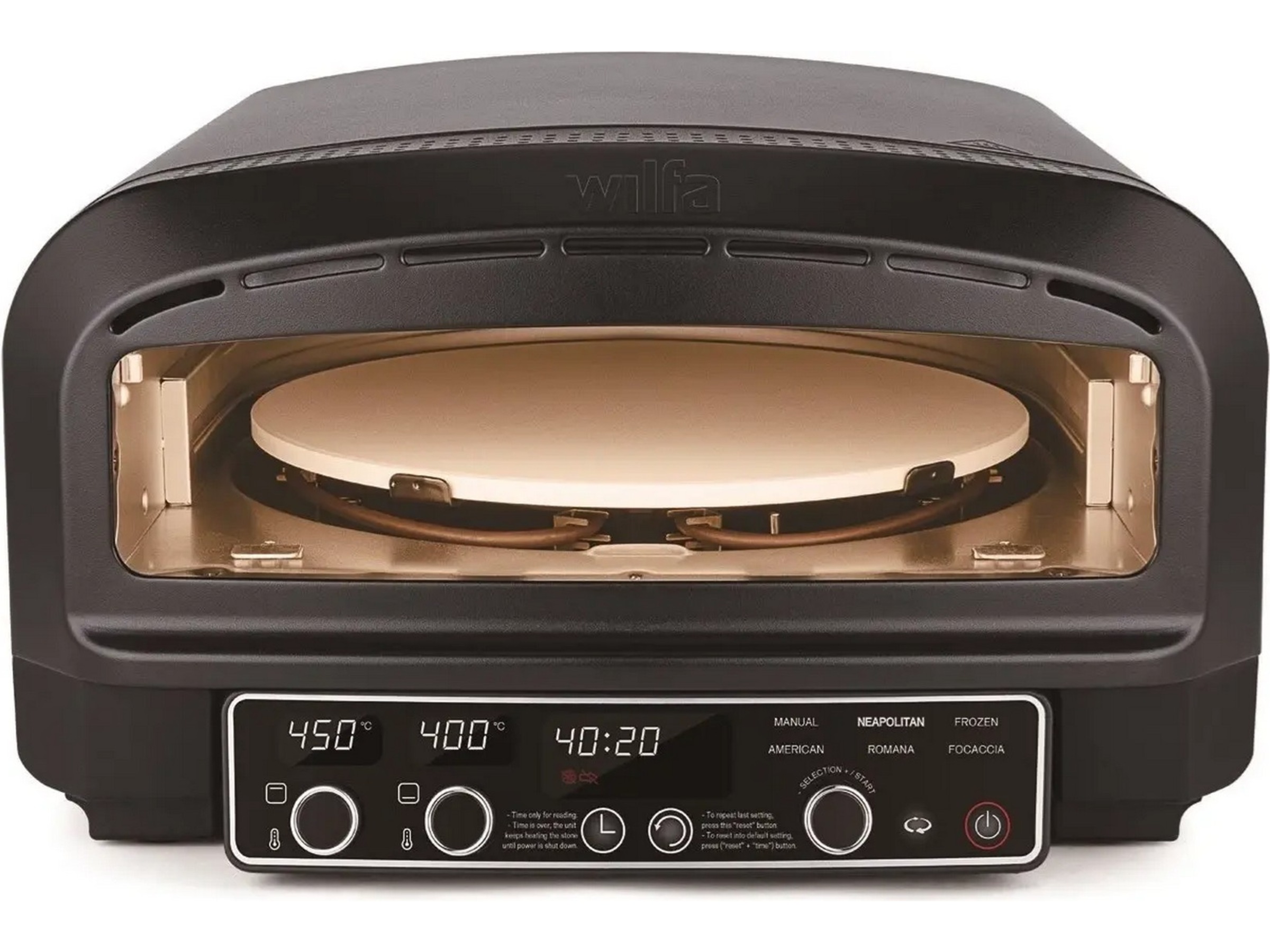 Wilfa P02DB-E2200 Elektrisk Pizzaovn -B-Grade Demo hjem & fritid