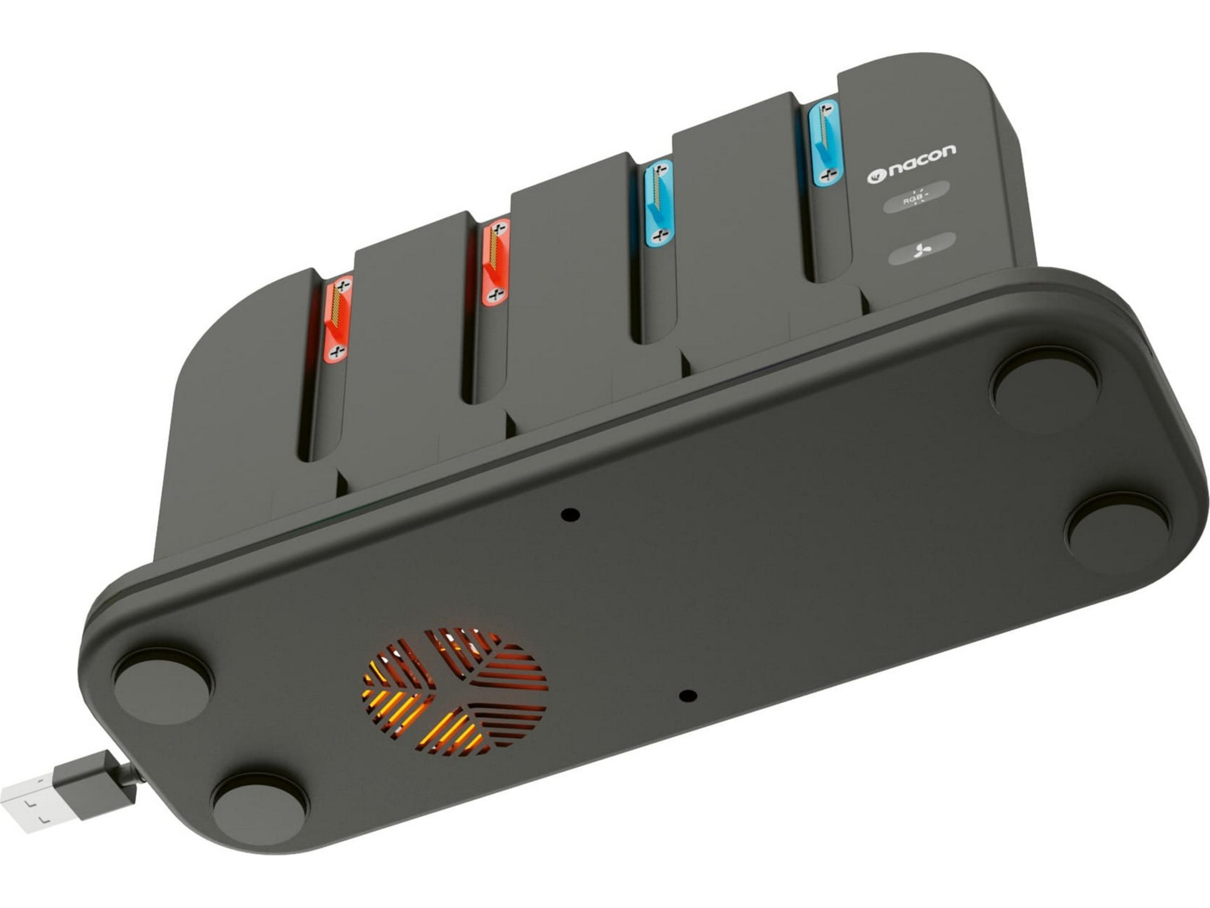 Nacon Multilader Dock Nintendo Switch 2 Tilbehør til spillkonsoller