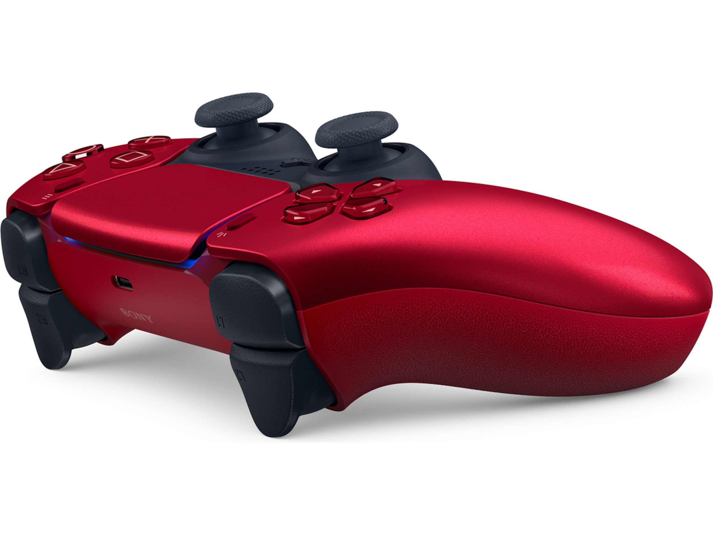 PlayStation 5 DualSense Kontroller (Volcanic Red) Tilbehør til spillkonsoller