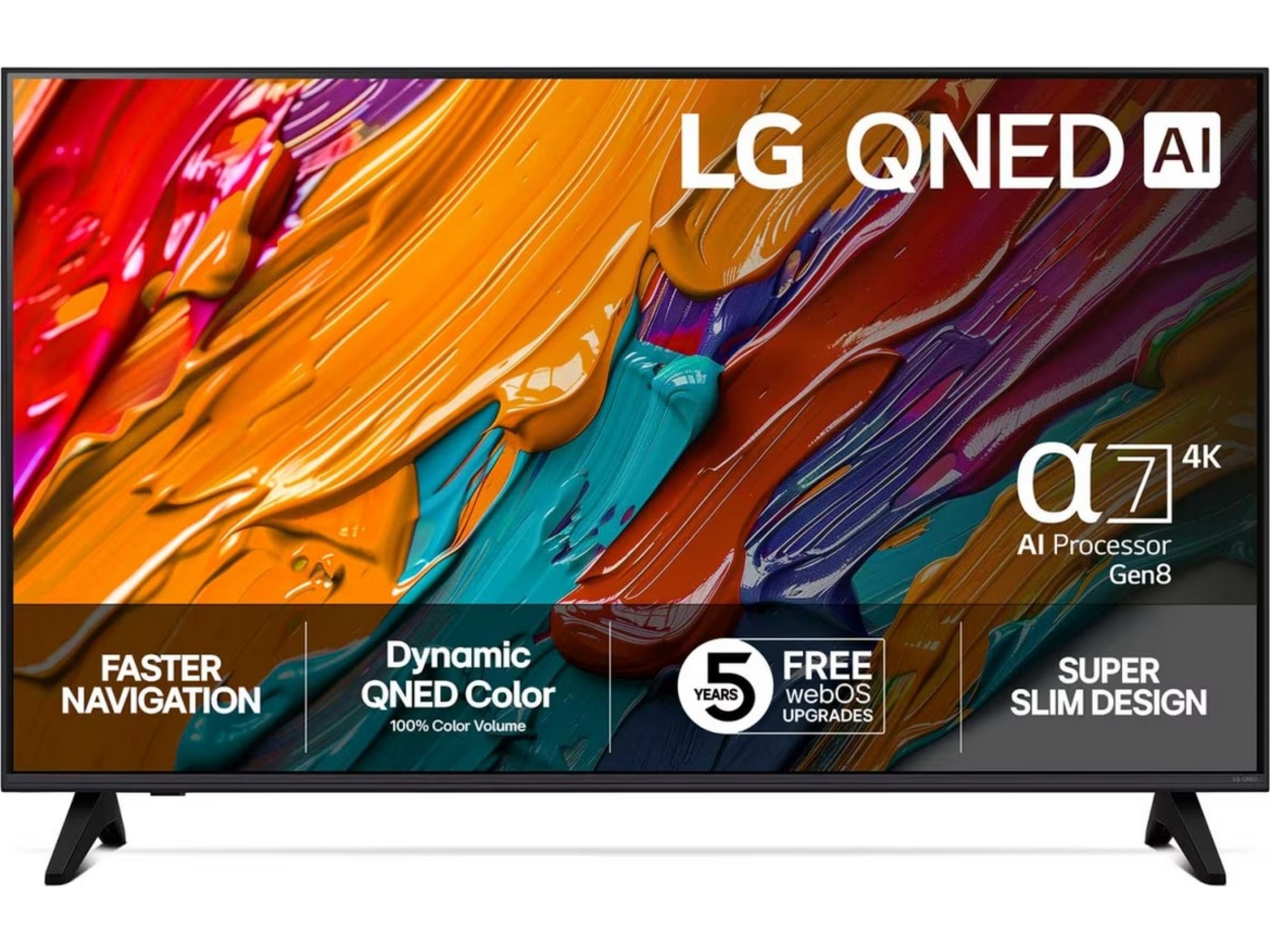 LG 43'' QNED7E AI 4k Smart TV 43QNED7EA6B (2025) 20 - 49 tommer TV
