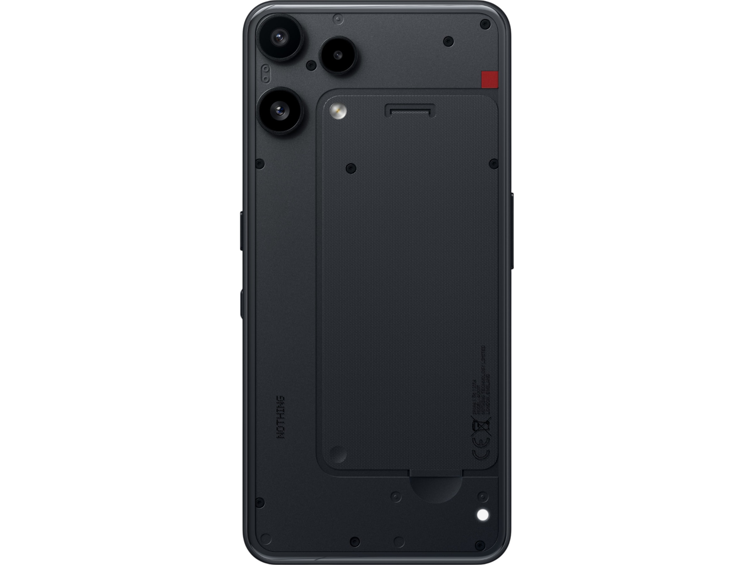 Nothing Phone (3a) Lite 128GB (sort) Mobiltelefoner