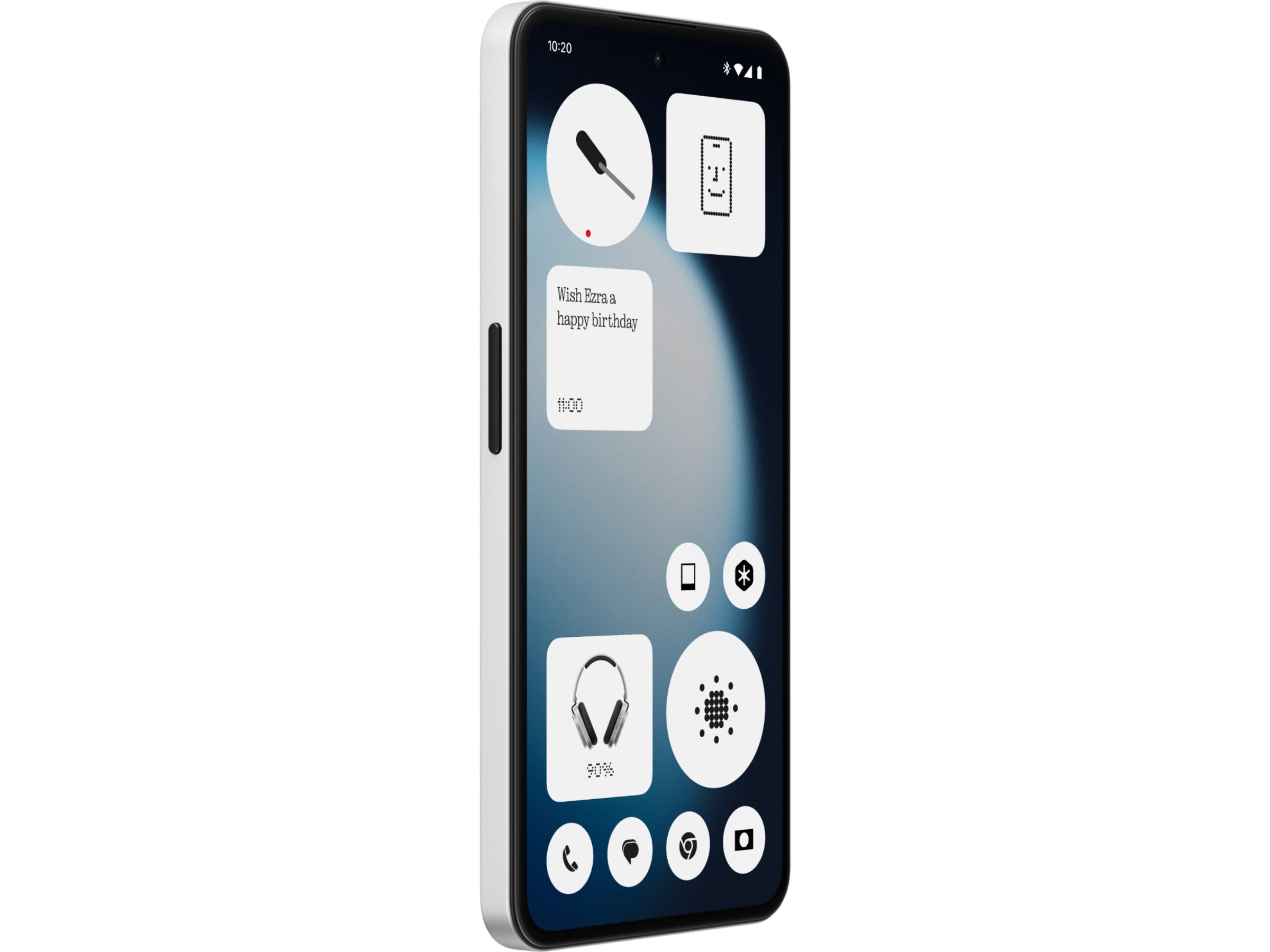 Nothing Phone (3a) Lite 128GB (hvit) Mobiltelefoner