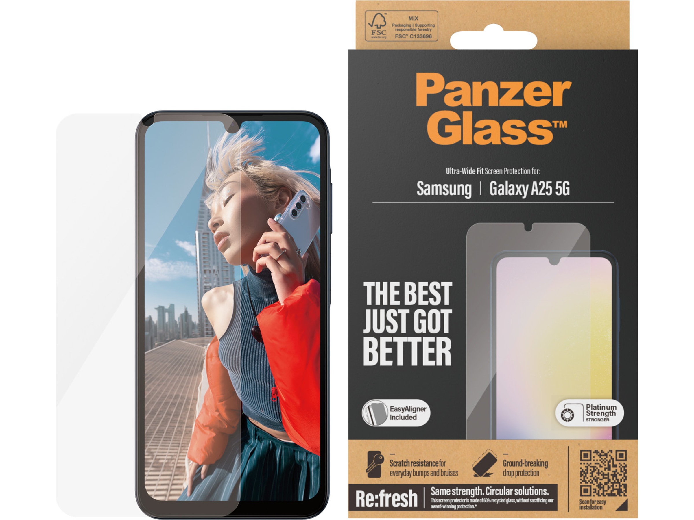 PanzerGlass Galaxy A25 5G Skjermbeskytter Skjermbeskytter