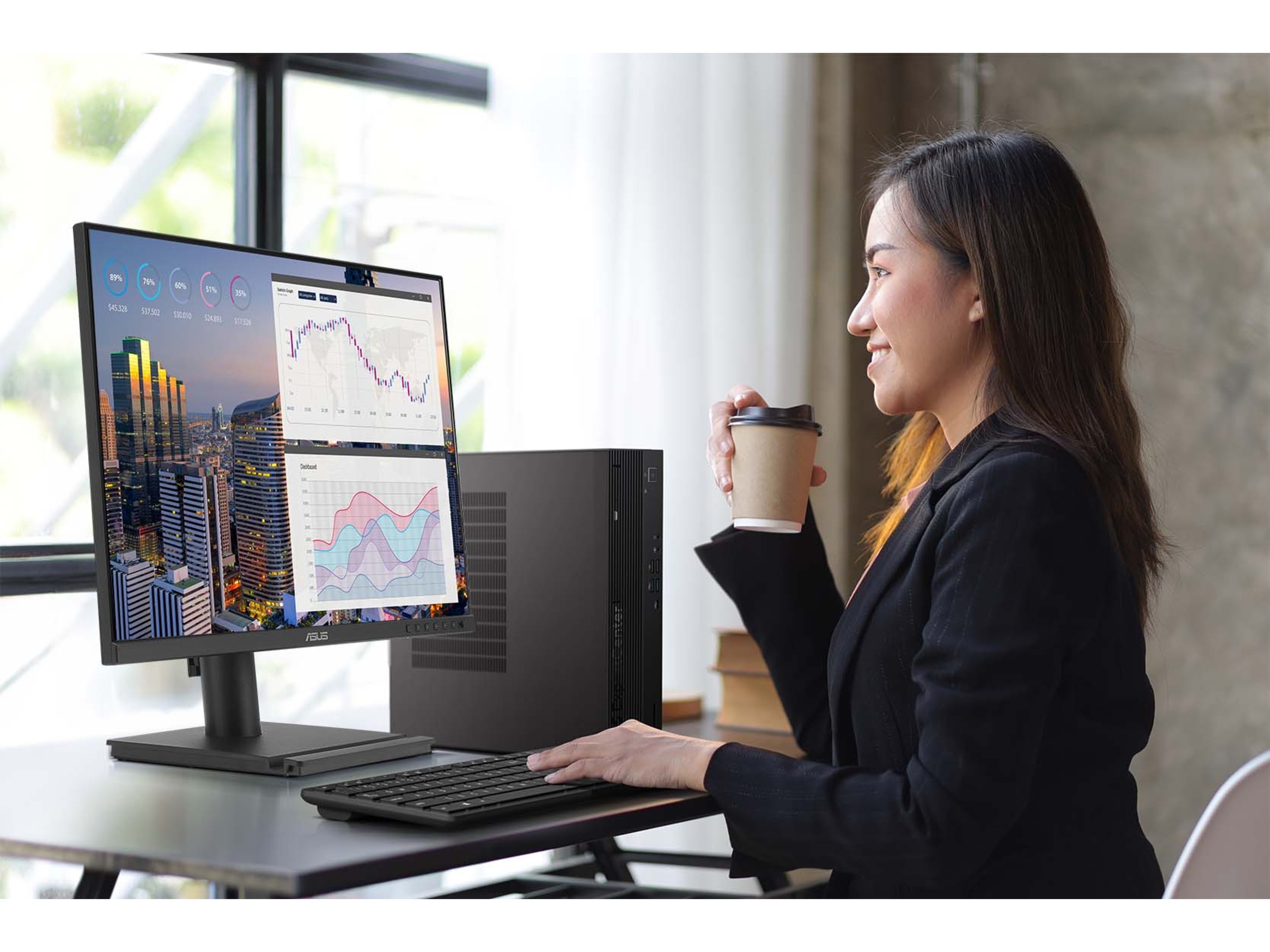 ASUS 27" skjerm BE27ACGN Skjermer