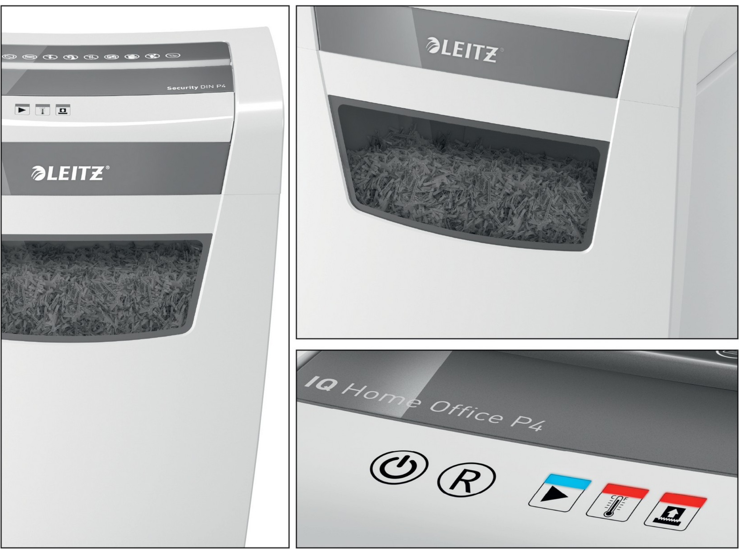 Leitz makuleringsmaskin IQ Home P4 Makuleringsmaskiner