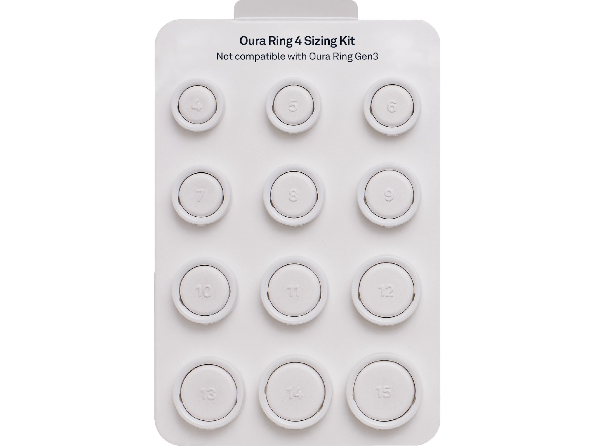 Oura Ring 4 størrelsessett Smart ring