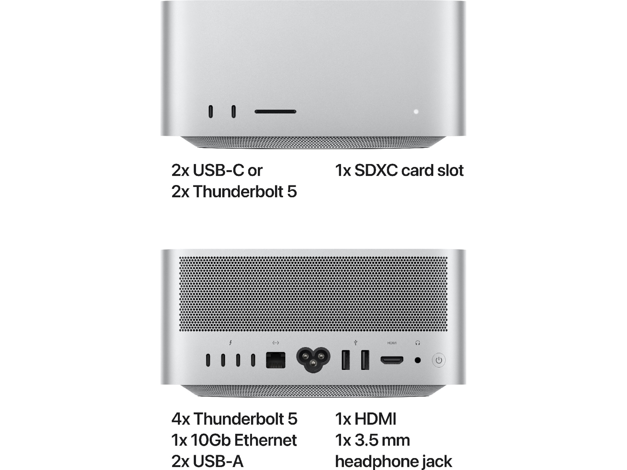 Mac Studio (2025) 1TB Stasjonær PC