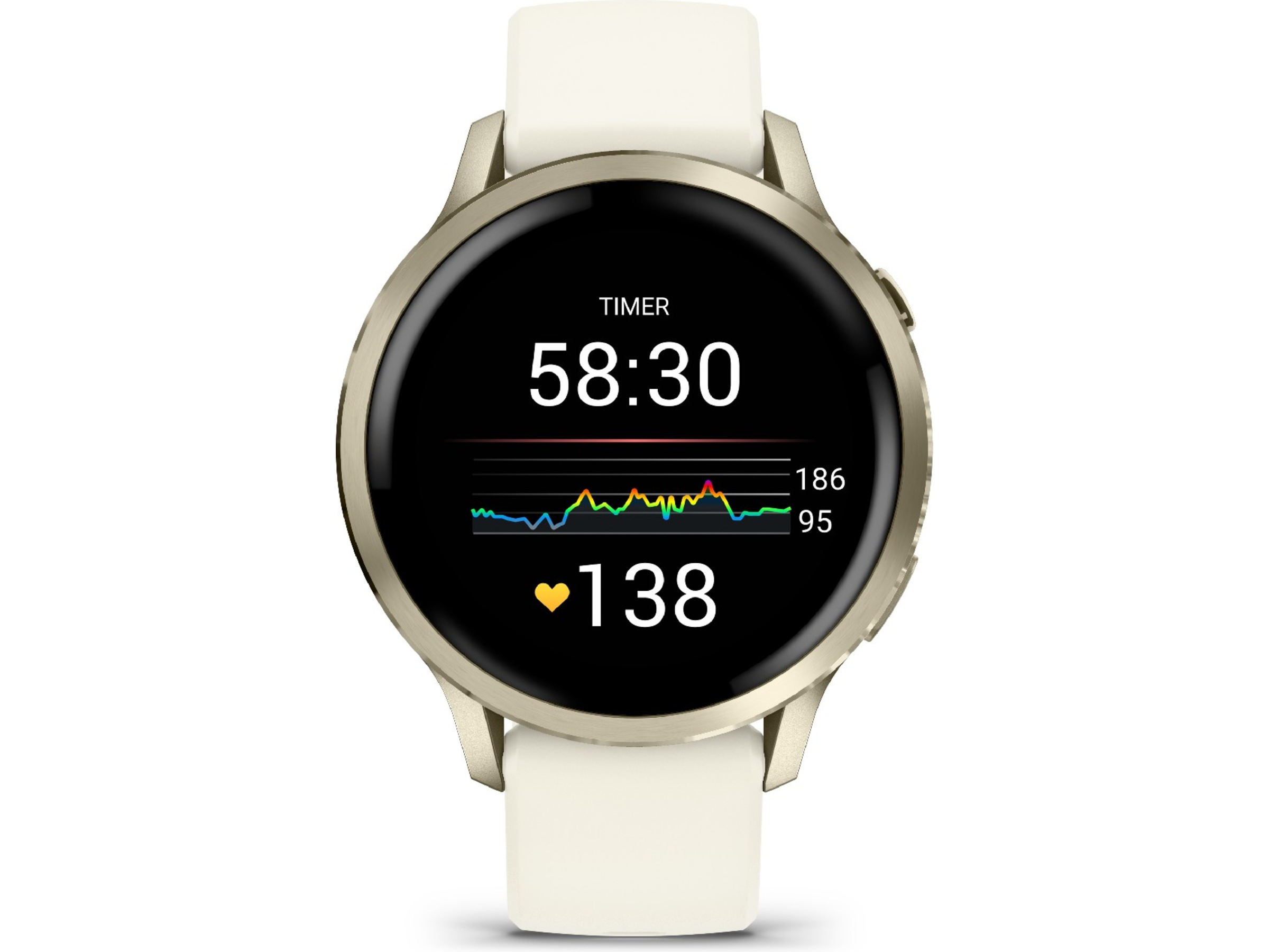 Garmin Venu 4 41mm GPS (lunar gold/bone) -B-Grade Demo klokker