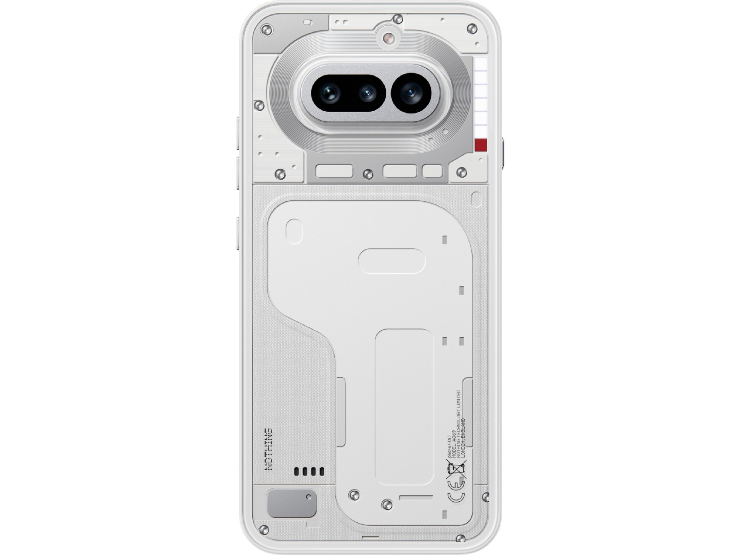 Nothing Phone (4a) 256GB (hvit) Mobiltelefoner