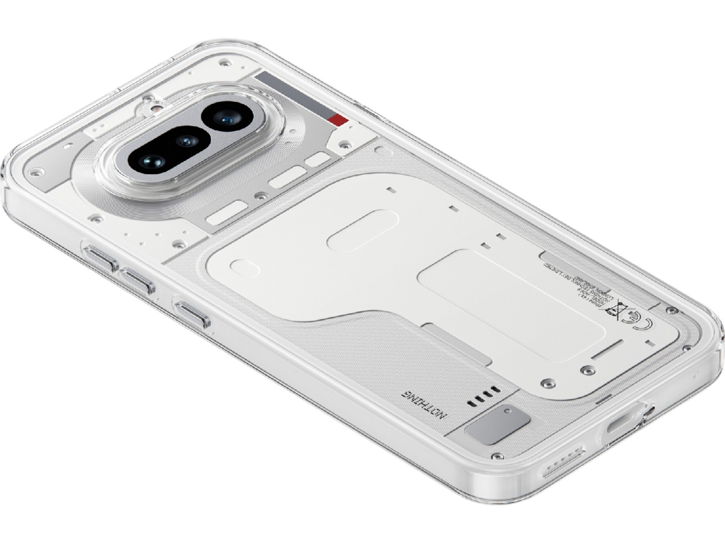 Nothing Phone (4a) 256GB (hvit) Mobiltelefoner