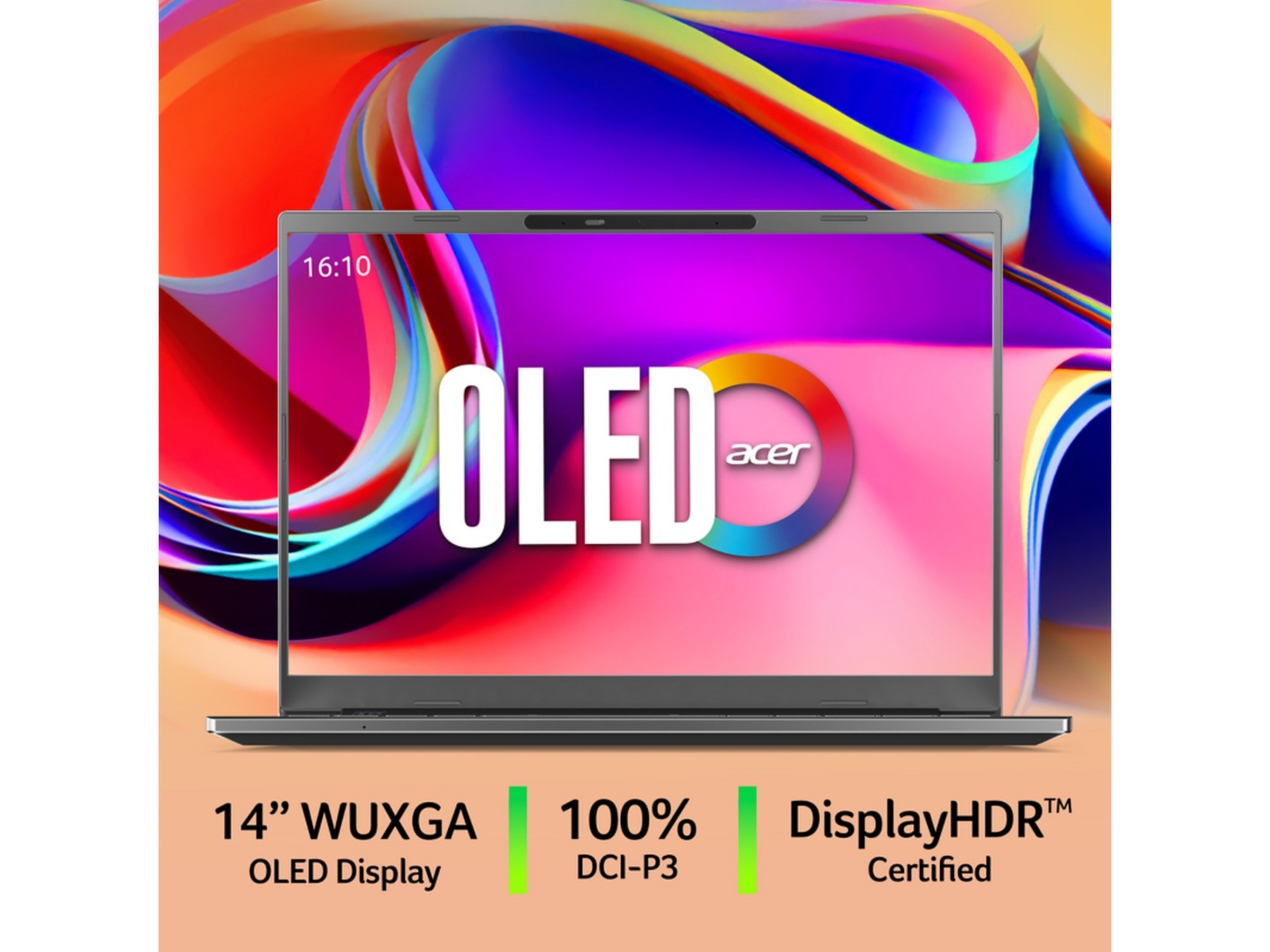 Acer Aspire 14 AI 14" WUXGA OLED Copilot+ PC PC - Bærbar / laptop