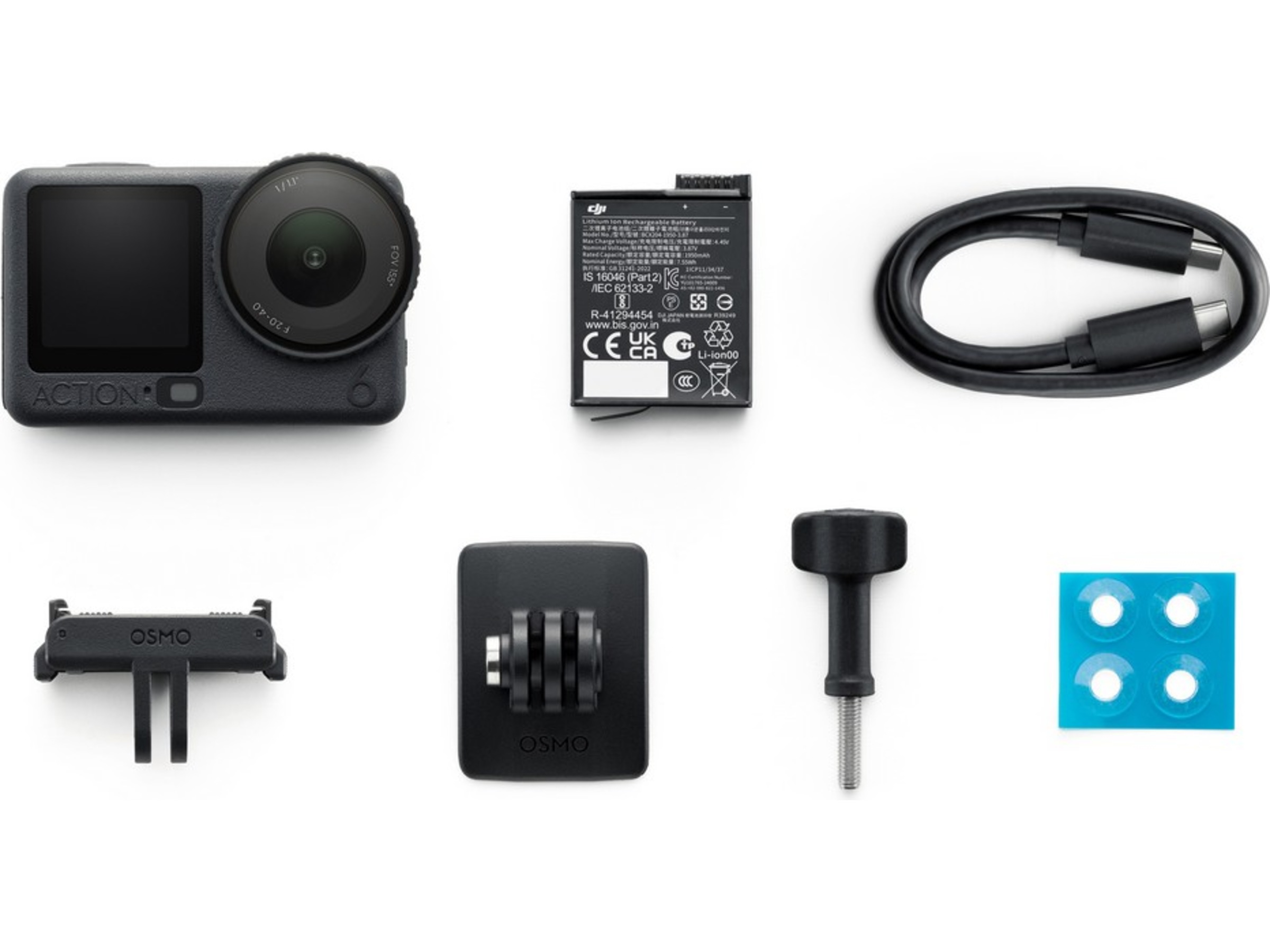 DJI Osmo Action 6 Standard Combo Actionkamera