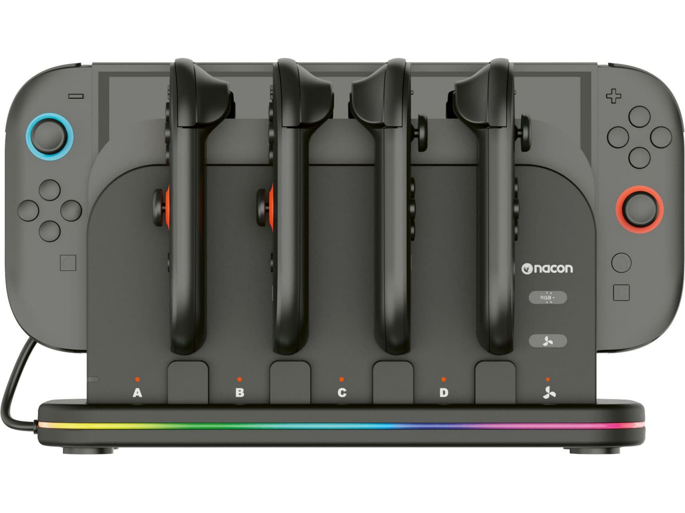 Nacon Multilader Dock Nintendo Switch 2 Tilbehør til spillkonsoller