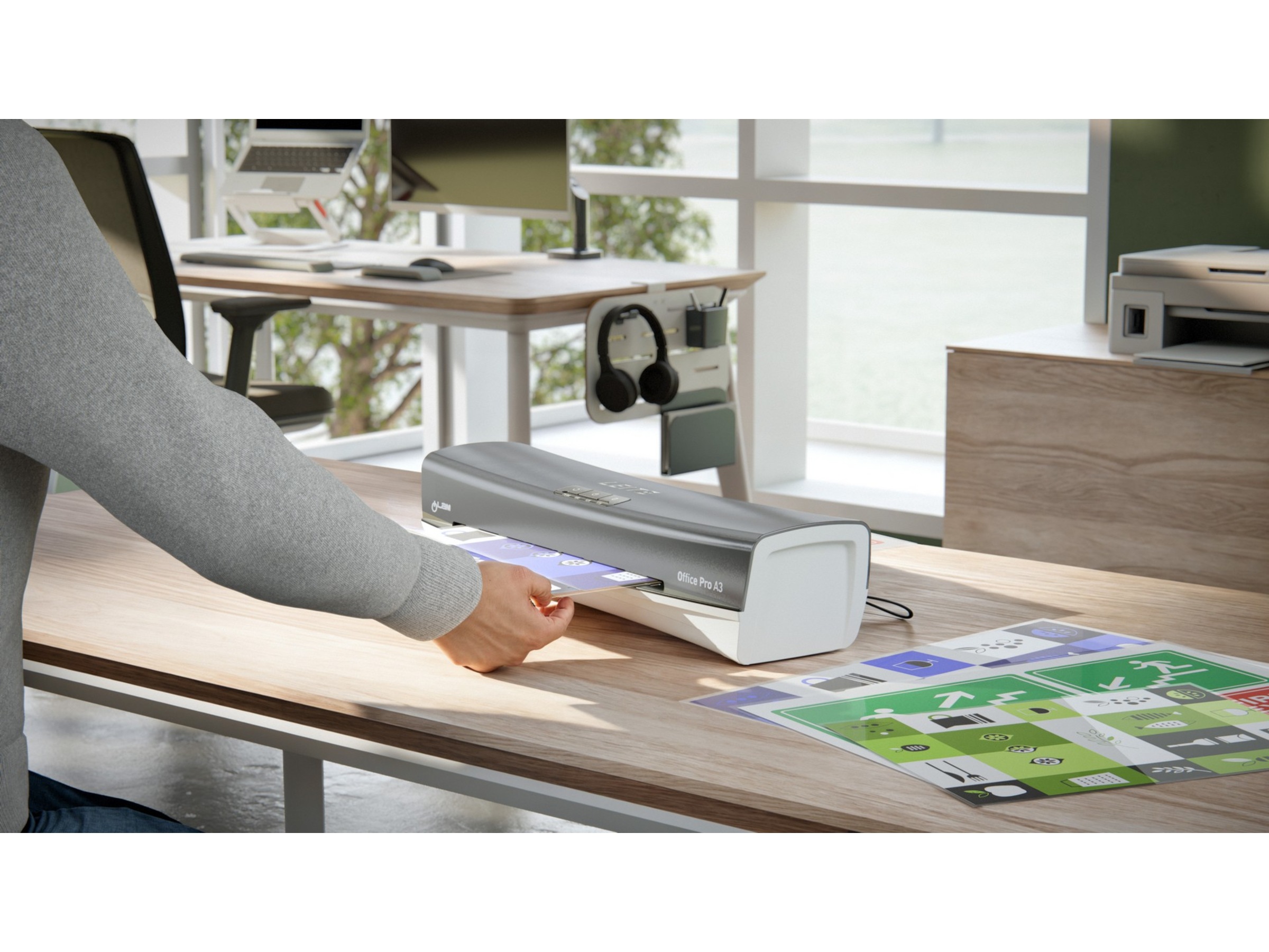 Leitz iLAM Office Pro lamineringsmaskin A3 Lamineringsmaskiner