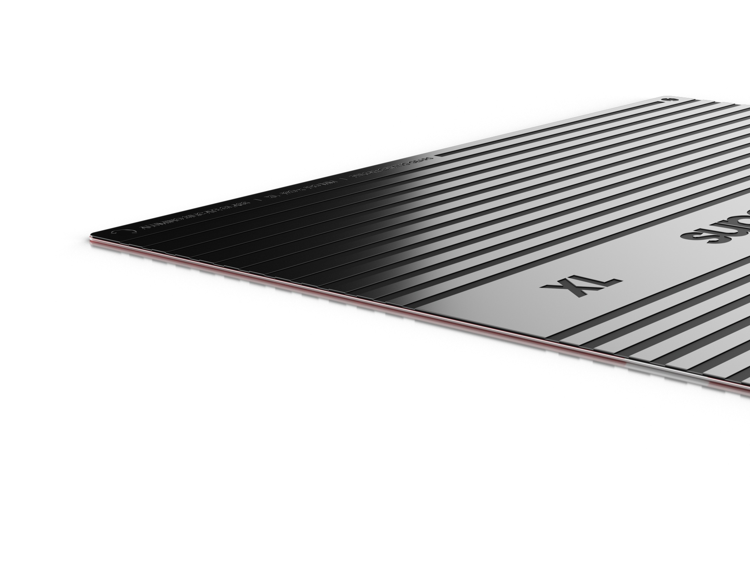 Pulsar Superglide Glass Musematte XL (rød) Gamingmusematte