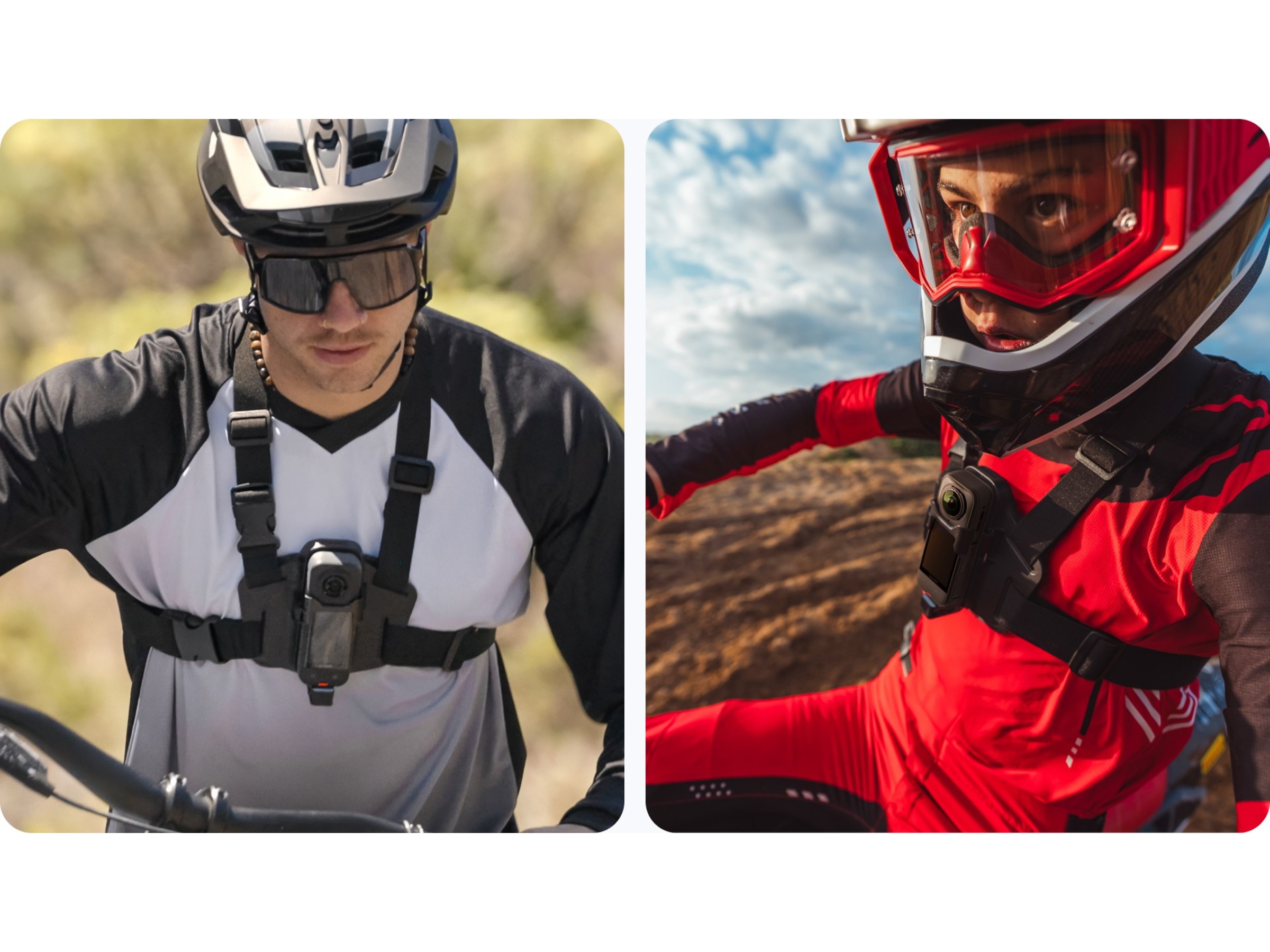 Insta360 X5 POV Chest Mount Tilbehørssett til kamera