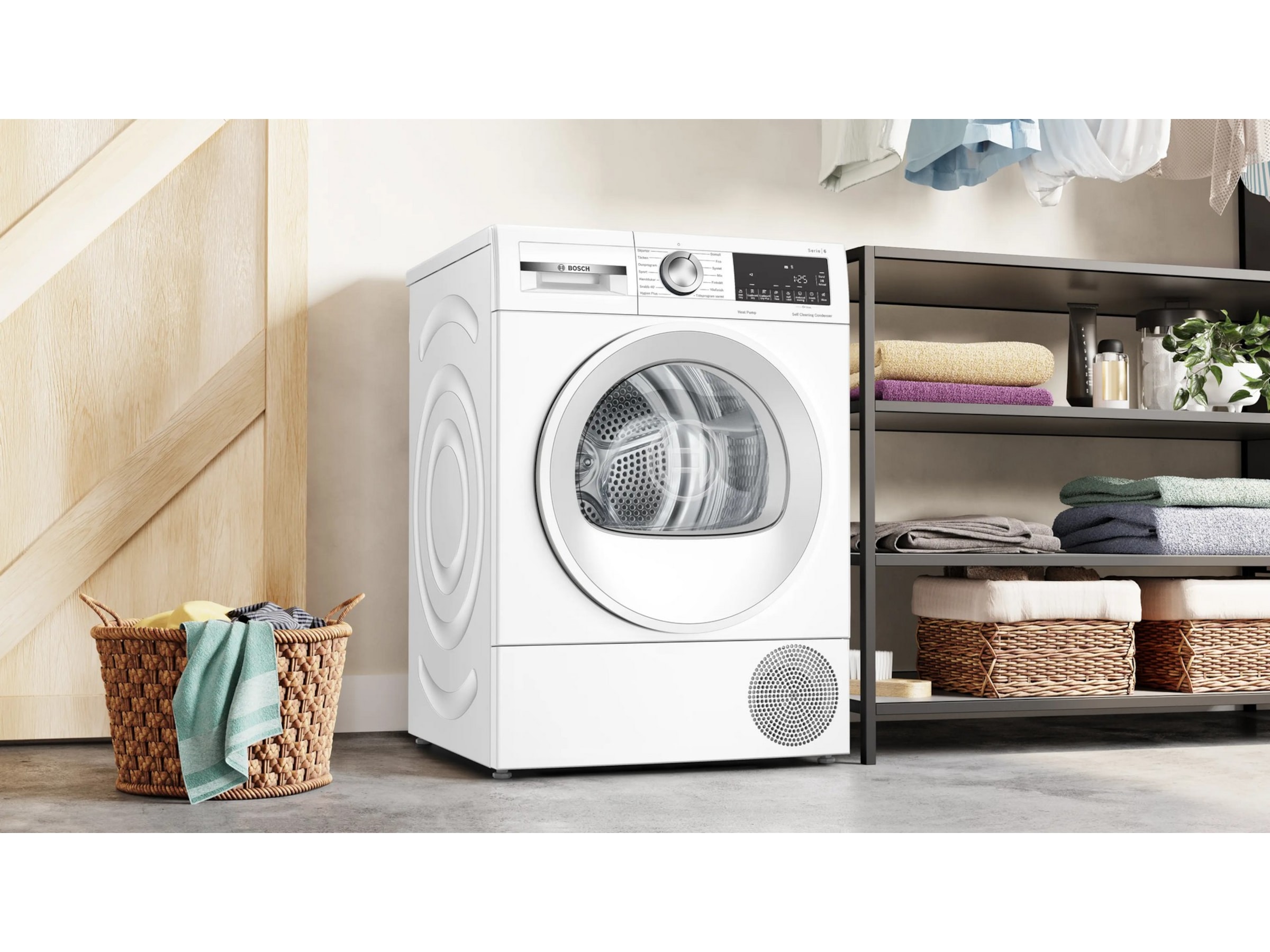 Bosch Serie 6 WQG2450MSN tørketrommel -B-Grade Demo vask & tørk