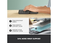 Logitech ERGO K860 Trådløs Tastatur Tastatur