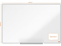 Nobo Whiteboard Impression Pro Emaljert magnetisk tavle 90x60 cm Whiteboardtavler