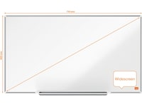 Nobo Whiteboard Impression Pro Widescreen 32" emaljert magnetisk tavle Whiteboardtavler