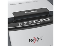 Rexel Makuleringsmaskin Optimum AutoFeed+ 150X automatisk krysskutt P4 Makuleringsmaskiner
