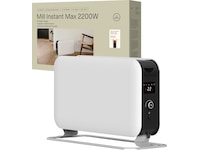 Mill Instant Max gulvovn 2200W LED (hvit) Frittstående varmeovner