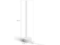 Philips Hue Gradient Signe bordlampe (hvit) Gulvlampe