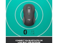 Logitech Signature M650 Large trådløs mus Grafittgrå Mus