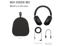 Sony WH-1000XM5 trådløse hodetelefoner, Over-Ear  (sort) Hodetelefoner