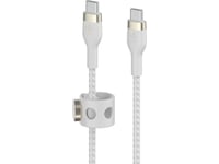 Belkin USB-C til USB-C kabel 1m (hvit) USB-kabler
