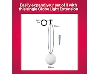 Innr smart utendørs extension globe farge Lyspærer & LED-pærer