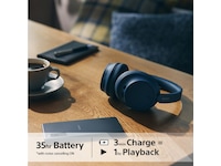 Sony WH-CH720N støydempende trådløse hodetelefoner, Over-Ear (blå) Hodetelefoner