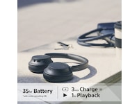 Sony WH-CH720N støydempende trådløse hodetelefoner, Over-Ear (sort) Hodetelefoner