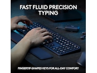 Logitech MX Keys S Trådløst Tastatur (graphite) Tastatur