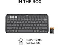 Pebble Keys 2 K380s (sort) Tastatur