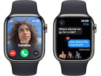 Apple Watch Series 9 GPS + LTE 41mm Rustfritt stål (grafitt) Smartklokker
