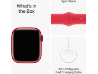Apple Watch Series 9 41mm GPS + LTE Aluminium (PRODUCT)RED Smartklokker