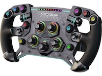 Moza Racing GS V2P Microfiber Leather GT Ratt 30cm Ratt og pedaler
